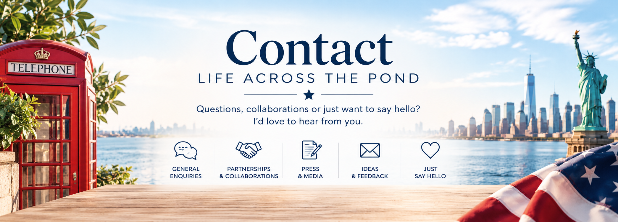 Contact Life Across the Pond